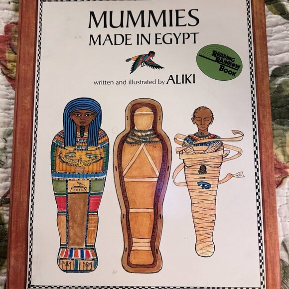 First Edition Signed Copy Aliki MUMMIES MADE IN EGYPT Hardcover 1979 - Picture 1 of 6